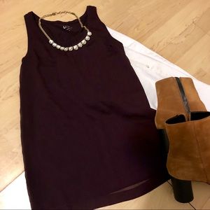 Ann Taylor LOFT Plum Tank